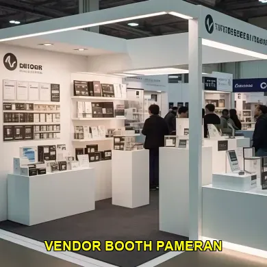 vendor booth pameran